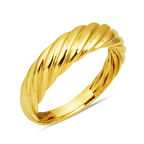 Burgulu 14 Ayar Altın Yüzük