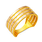 Ajda Altın Yüzük 4 Sıra 14 Ayar