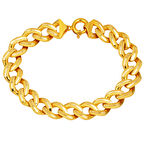 Ajda Kalemli Kalın Gurmet Altın Bileklik