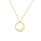 Başak 14 Ayar Altın Kolye