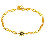 Kuzey Yıldızı 22 Ayar Altın Bileklik