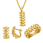 Mimoza 14 Ayar Altın Takı Seti