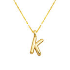 Balon K Harfi 14 Ayar Altın Kolye