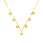 Tuğra Dizili 22 Ayar Altın Kolye