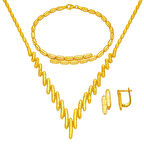 Taşsız Ajda Altın Düğün Seti