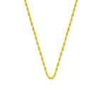 Burgu 14 Ayar Altın Zincir 55 cm