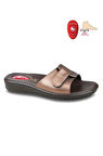 Ceyo 9200-12 Topuk Jelli Anatomik Taban Kadın Terlik Bakır 36-40 