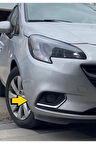 Opel Corsa E Krom Sis Farı Çerçevesi 2 Prç. 2014 Üzeri Paslanmaz Çelik