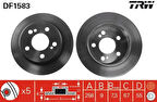 Mercedes Fren Diski Arka W202 93>00 W124 93>95 C124 93>97 - Trw Df1583