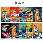 Hot Wheels Çilek Aromalı Patlayan Şeker 7 Gr. 10 Adet