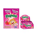 Hleks Patlayan Şeker Popios 40 Adet 4 Gr Çilek