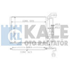 Mercedes Klima Radyatoru W202 95>00 S202 96>01 C208 97>02 A208 98>02 - Kale 393000