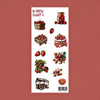 M11 - Çilek Bahçesi - Sticker Paketi