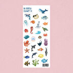 M35 – Okyanus Temalı Sticker Seti