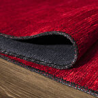 MİLANO ML104 Kırmızı Leke Tutmaz Antialerjik Yıkanılabilir Dokuma Dekoratif Halı Kilim Yolluk