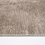 MİLANO ML110 Açık Bej Leke Tutmaz Antialerjik Yıkanılabilir Dokuma Dekoratif Halı Kilim Yolluk