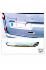 Renault Kangoo Krom Bagaj Çıtası 2008 Üzeri P. Çelik Uyumlu