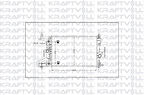 Opel Motor Su Radyatoru A.t Astra J 10>19 A16xer - B16xer Cruze (j300) Cruze (j305) F16d 580x398x16 - Kraftvoll 08040146