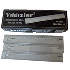Yıldızlar Standart Cetvel Plastik Mercekli 30 CM 10
