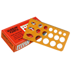 Yıldızlar Daire Şablonu Elipsli Küçük 25