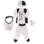 BJK Maç Var Dediler 9 Aylık Yoldan Geldim Yazılı 5 Parça Hastane Çıkış Seti