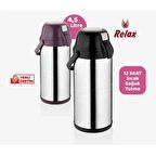 Relax Çelik Termos 4,5 litre