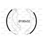 Psa Arka Fren Balatası (pabuc) P206 P206+ (t3e) 1,1 1,4 1,4hdi 1,6 1,9d Abs 98> Bosch Tipi (180*32) - Valeo 562650