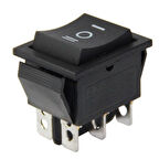 GENİŞ IŞIKSIZ 6 PİNLİ MOM-OFF-MOM YAYLI ANAHTAR (IC-110)