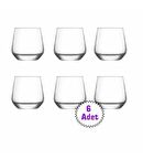 Lav lal kahve yanı su bardağı - kahve yanı su bardak 6 lı