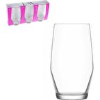 Lav 3'lü Meşrubat Bardağı