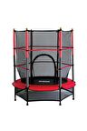 Avessa Çocuk Korumalı Trambolin 140 cm Fileli Trampolin