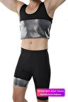 Seri Terleme Hızlandırıcı Rahat Şık Destekleyici Termal Sauna Şort Atlet Takım