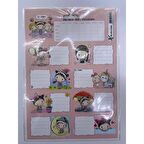 Keskin Color Ders Prog.3 Lü Etiket Best Friends / Keskin Color