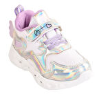Kız Çocuk Pembe Gümüş Işıklı Hafif Spor Ayakkabı 