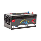 Aku Truck Aku 12v 200 Ah D6 (518×276×242) Agır Hizmet - Eurocell 8699358510112