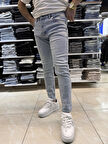 Açık Mavi Yıkamalı Skinny Fit Jean 623CslKe
