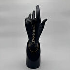 Gold Trend Renkli Taşlı Şahmeran - Gold