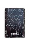 Cohiba Çift Torch Pürmüz Desenli Metal Puro Çakmağı - TR9626