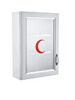 Çelik Ayna 159 Ecza Dolabı Kapaklı Pvc Ilk Yardım Dolabı