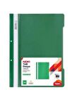 Noki 48288-160 Yeşil Plastik Telli Dosya  50 Adet