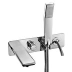 Eca Novita Ankastre Banyo Bataryası Duşlu 3 Parça Set / 3 Yollu  ECA.ANKSET.BD304