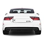 Hilal Ve Türk Yazısı Araba Stickerı Vinil Sticker