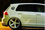 VW Volkswagen Araba Stickerı Yapıştırma Sticker 2 Adet