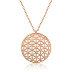 ​​​Lucky Life 925 Ayar Gumuss  Yaşam Çiçeği Kolye