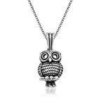 ​Lucky Life 925 Ayar Gumuss  Baykuş Kolye