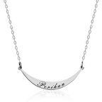 Lucky Life 925 Ayar Gumuss  İsimlik Plaka Kolye