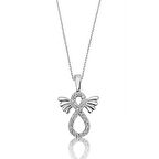 Lucky Life 925 Ayar Gumuss  Kanatlı Sonsuzluk Kadın Kolye