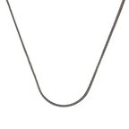 ​Lucky Life 925 Ayar Gumuss 2 mm Tilki Kuyruğu 65 Cm Zincir