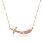 Lucky Life 925 Ayar Gumuss Zülfikar Kılıcı Kadın Kolye