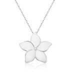 Lucky Life Gümüş Yasemin Çiçeği Kadın Kolye